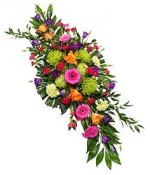 Miniature du produit « Fleurs deuil 
Dessus de Cercueil »
