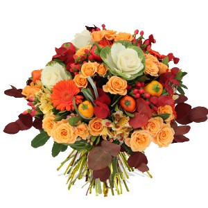 bouquet de fleurs d'automne