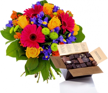Bouquet Vésuvio et Chocolats