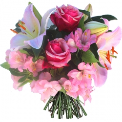 Livraison de fleurs en 4 H « Bouquet Princesse »