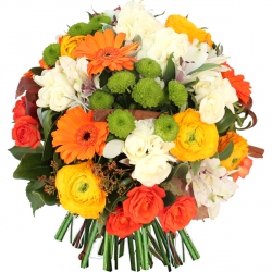 Fleurs Anniversaire « Bouquet Ambre »