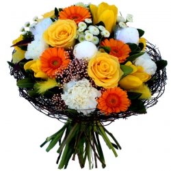 Livraison fleurs de « Fleurs de Pâques
Bouquet Nid »