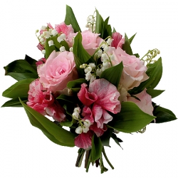 Livraison fleurs de « Bouquet de muguet Chantilly »