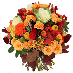 Fleurs d'Automne « Bouquet Ecureuil »