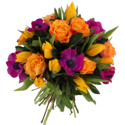 Offrir des fleurs pour le plaisir « Bouquet Solstice »